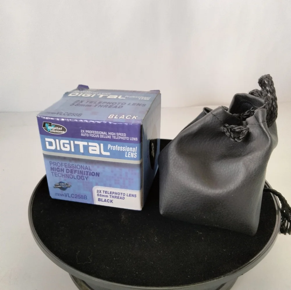 Digital Visions 2X Telephoto 58mm Thread VLC258B Lens Japan Optics Day Nite